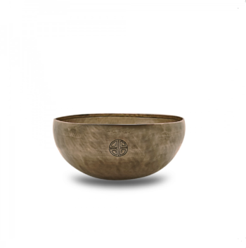 El Yapımı Dolunay Tibet Kasesi 19cm