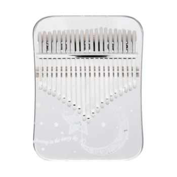 Akrilik Ay Yıldız Kalimba 21 Nota Berrak Ses