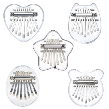 Mini Kalimba Şeffaf Akrilik 8 Notalı