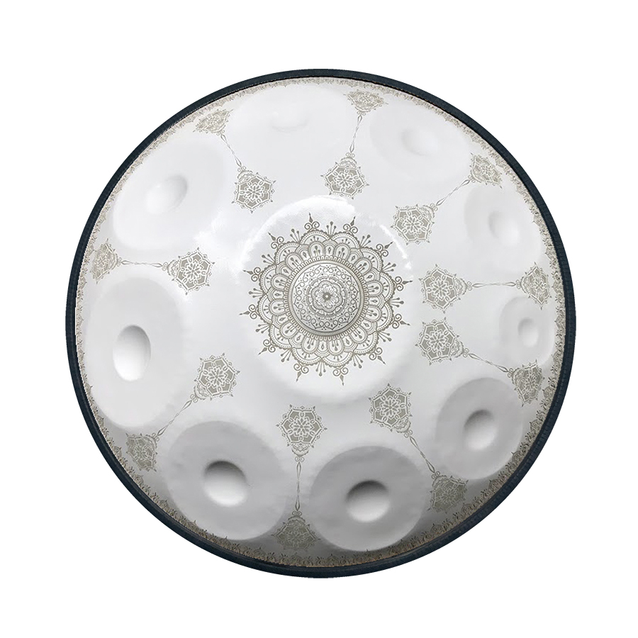 Handpan 10 Notal 432 Hz White Moon Datura E INTEGRAL 22