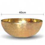 Dev El Yapımı Mat Tibet Kasesi 40cm (6kg)