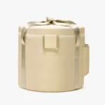 Quartz Kristal Kase Taşıma Çantası Krem 8"