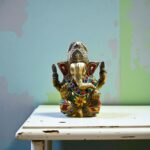 900-001-12A TASLI GANESHA HEYKELI-12cm-03