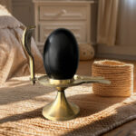 Narmadeshwar Pirinç Jalheri Narmada Nehri Banalinga Shiva Lingam Taşı