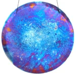 Titanium Blue Cosmo Handheld Gong | 24″/60cm