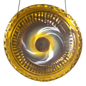 Nickel Silver Handheld Gong | 24″/60cm