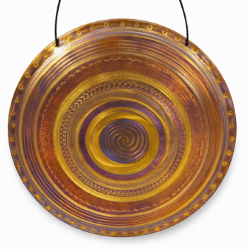 Nickel Silver Handheld Gong | 32″/80cm