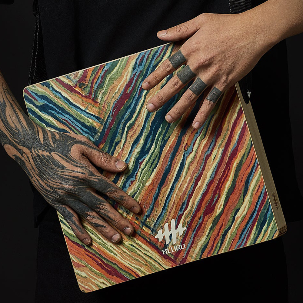 Cajon Renkli taşınabilir Cajon