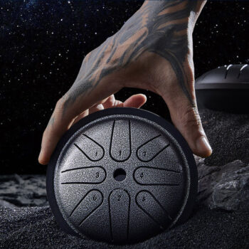 Mini Tongue Drum 8 Nota 4" Karbon Çeliği