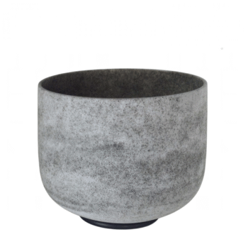 432 Hz. 4 Oktav Obsidyen Kristal Ses Kasesi 10" G/Sol Boğaz Çakrası