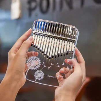 Akrilik Karahindiba Kalimba 21 Nota Kristal Berrak Ses