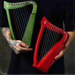 Arp Sapelli Ağacı 7 Telli Meditasyon İçin