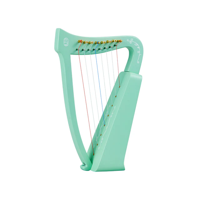 light green HLURU Harp 8 strings