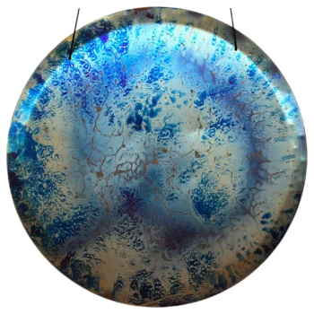 Titanium Blue Cosmo Handheld Gong | 24″/60cm
