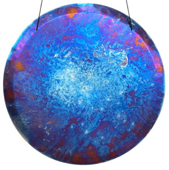 Titanium Blue Cosmo Handheld Gong | 24″/60cm