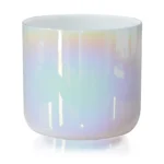 Aurora İncisi Üçüncü Göz Çakrası Quartz Kristal Kase 10" (A/La)