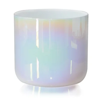 Aurora İncisi Üçüncü Göz Çakrası Quartz Kristal Kase 10" (A/La)