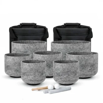 Onyx Kristal Frosty Kase Çakra Seti