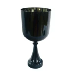 Titanyum Black Quartz Kristal Ayaklı Holy Graill 8" (E/Mi) - Solar Pleksus Çakra