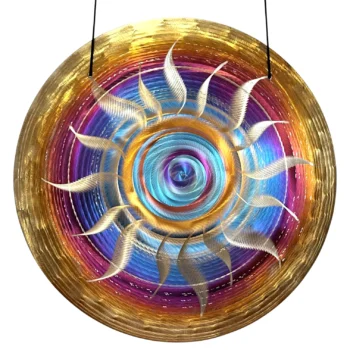 Nickel Handheld Gong | 19″/48cm