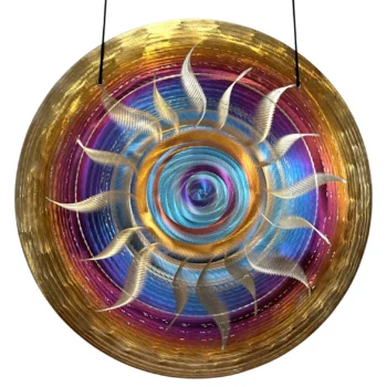 Nickel Handheld Gong | 19″/48cm